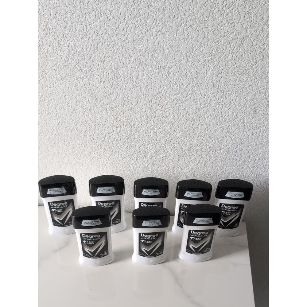 (8 Count) Degree Men Ultraclear Antiperspirant Deodorant Stick - Black & White